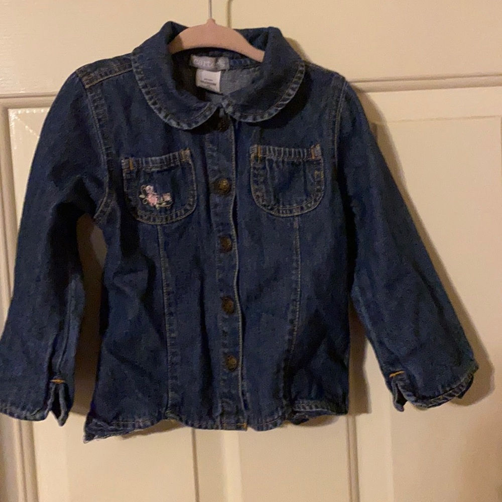 Carter’s Girl blue jean jacket size 3T